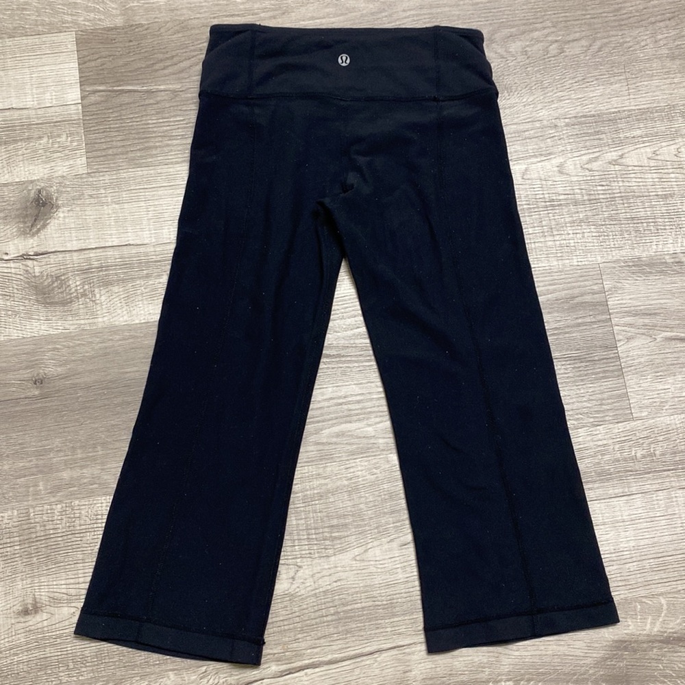 Lululemon Black Capris - Picture 2 of 10
